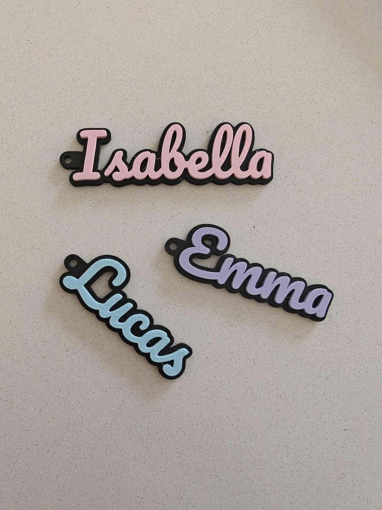 Gepersonaliseerde Naam Sleutelhanger
