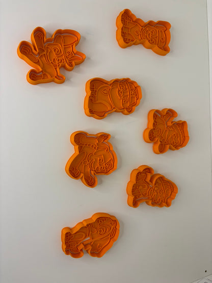Paw Patrol Koekjesuitstekers – Set van meerdere figuren