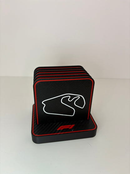 F1 Onderzetters met Houder – Race-design