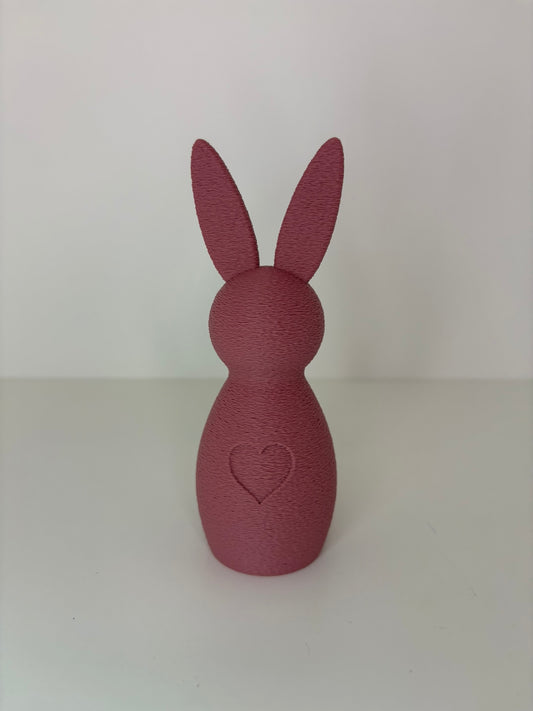 Paashaas Decoratie met Hart – Minimalistisch Design