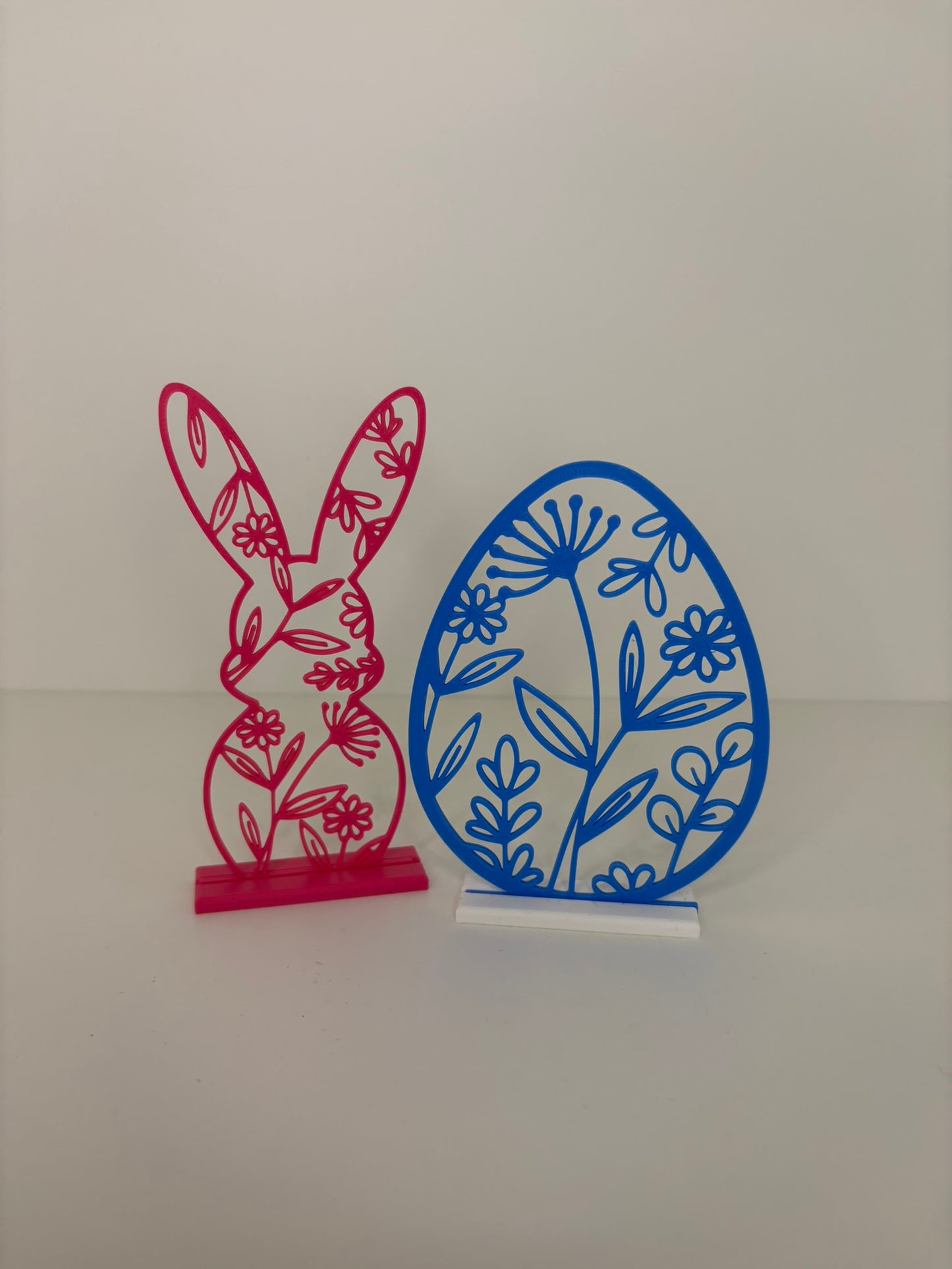 Paasfiguren met Bloemenpatroon – Haas & Ei