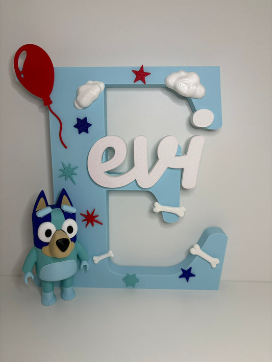 Gepersonaliseerde Themaletter met Naam & Decoratie