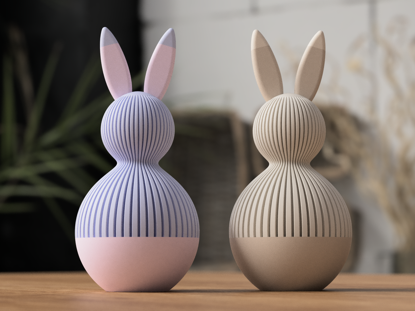 Japandi Bunny – Decoratief Cadeaudoosje