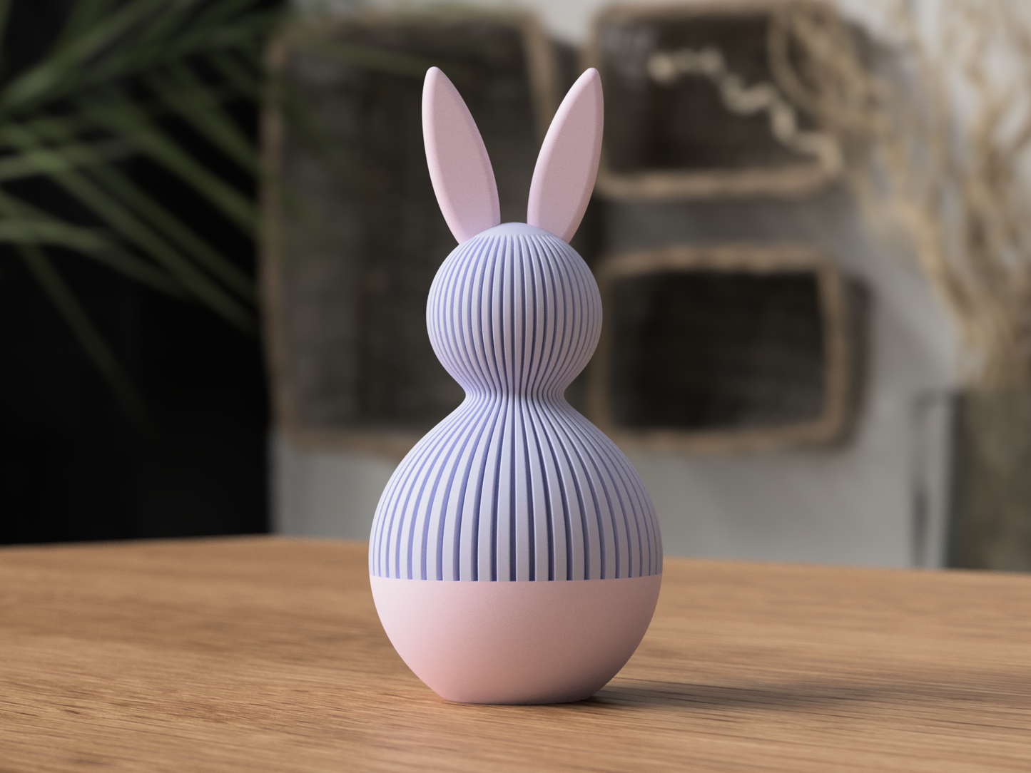 Japandi Bunny – Decoratief Cadeaudoosje